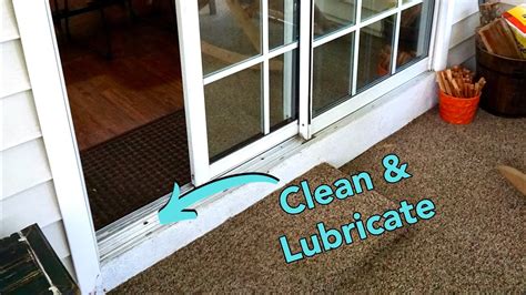 lubricant for sliding screen door tracks.